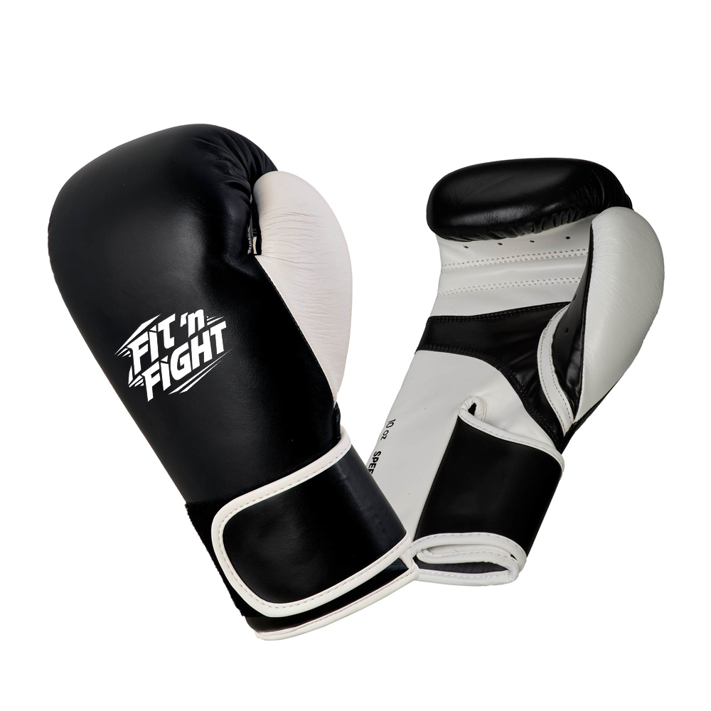 Boxing Classic Leather Super Gloves Black